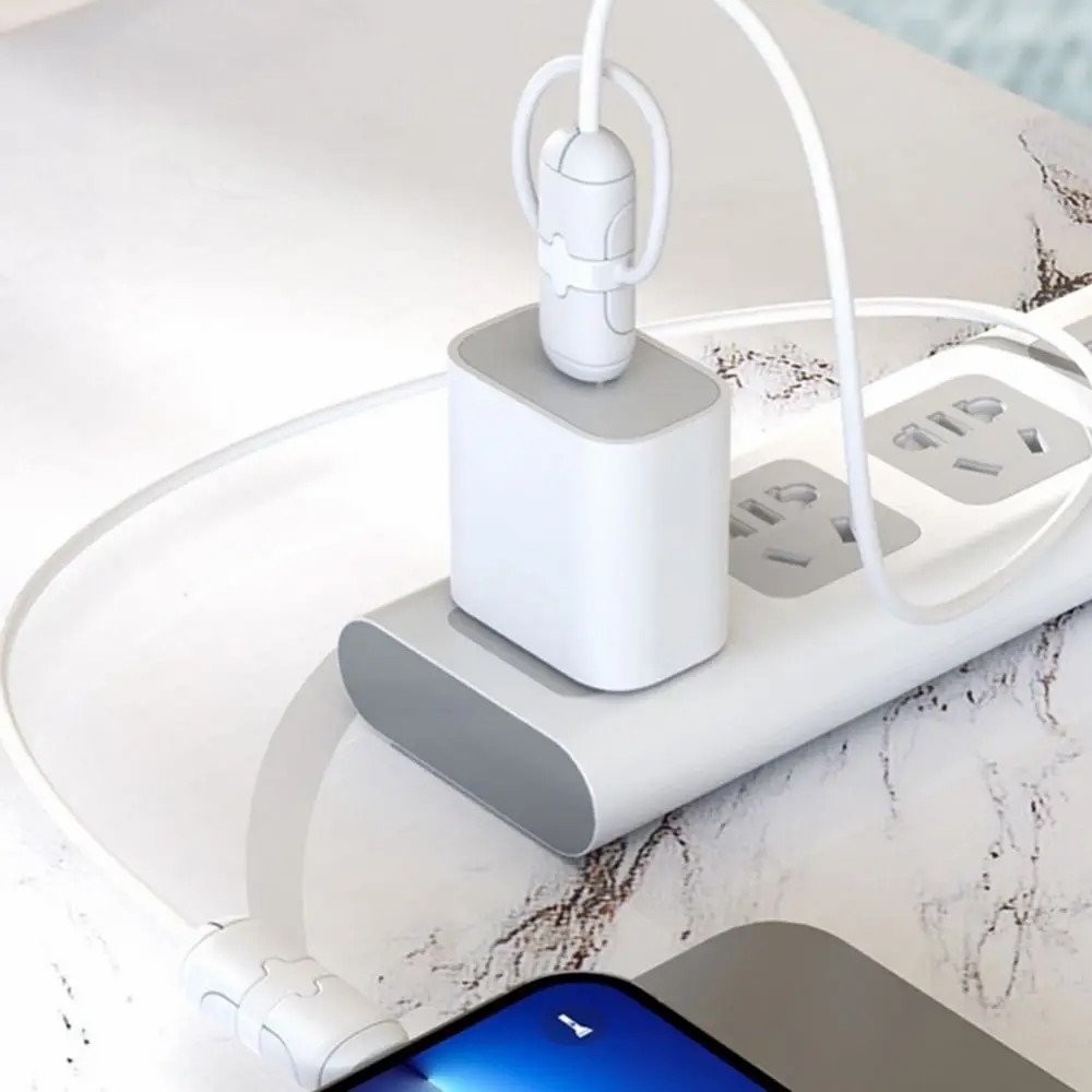 Kabelschutz für USB-C auf USB-A-Kabel schwarz