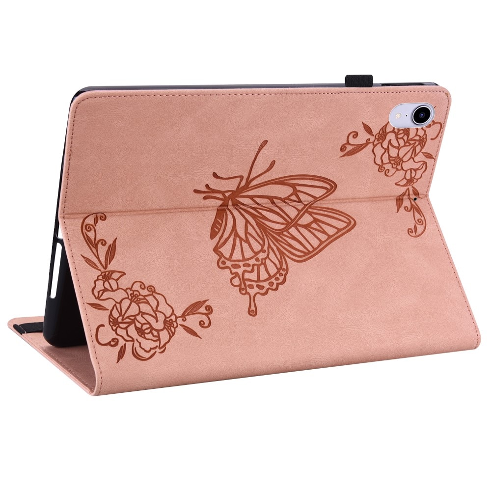 Apple iPad Mini 6th Gen (2021) Handytasche Schmetterling rosa