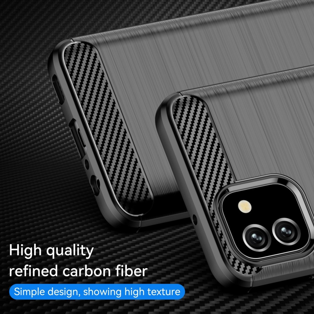 Brushed TPU Case Samsung Galaxy A03 Black