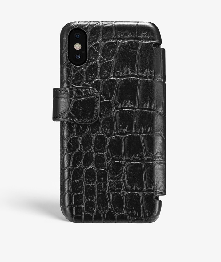 iPhone X/XS Handyhülle Lizard Black