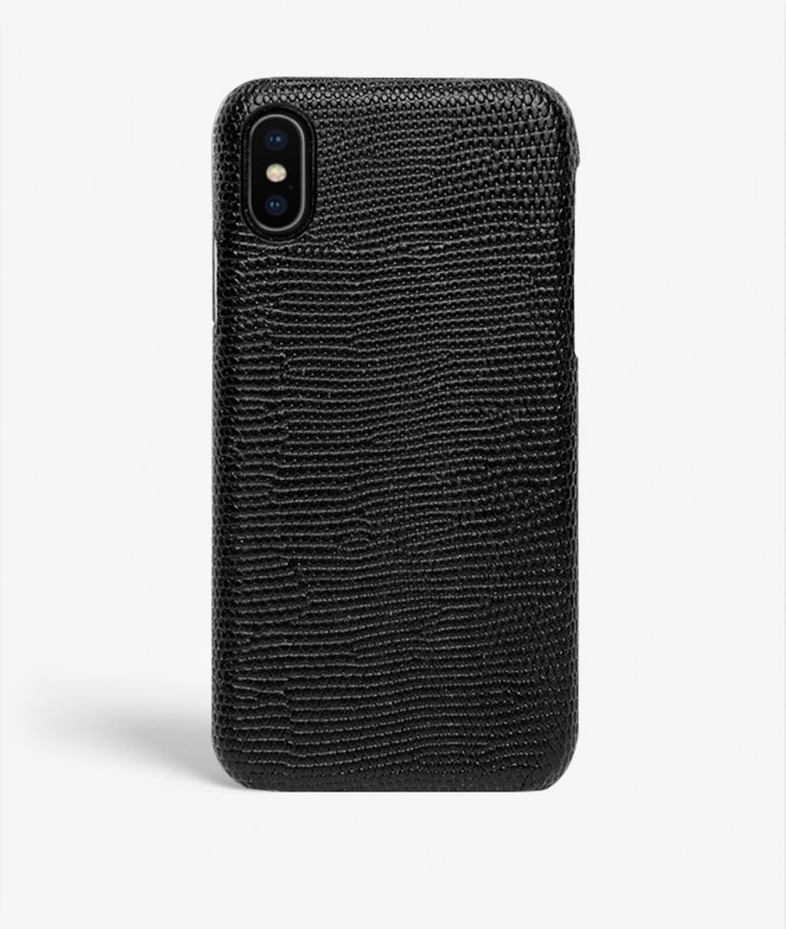 iPhone Xs Max Hülle Lizard Black