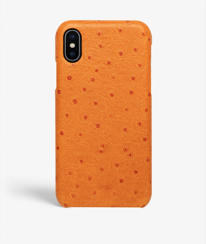 iPhone X/XS Hülle Ostrich Orange