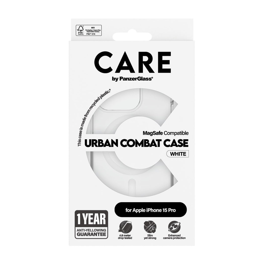 iPhone 15 Pro Urban Combat Case MagSafe durchsichtig