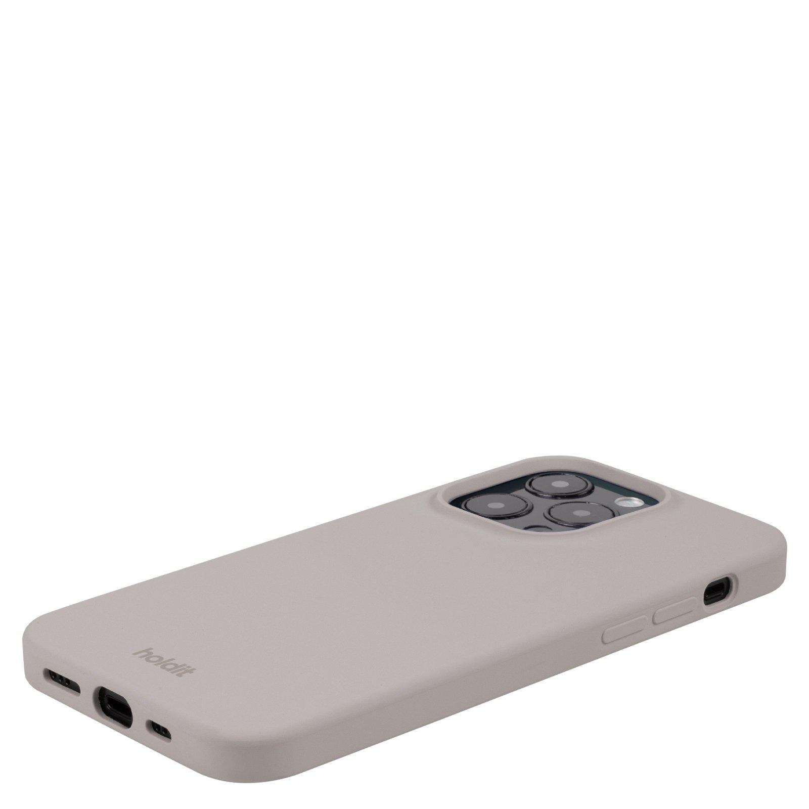 Silikonhülle iPhone 15 Pro Max Taupe