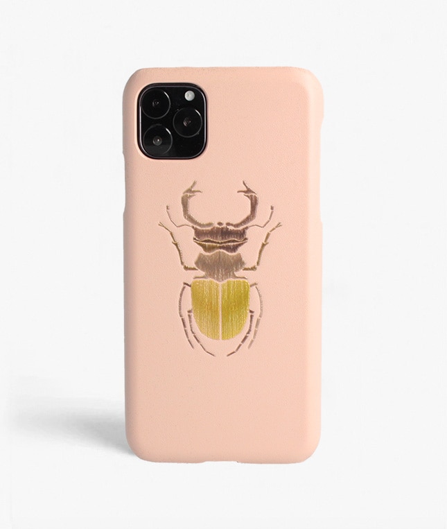 iPhone 11 Pro Max Hülle Beetle Calf Dusty Pink