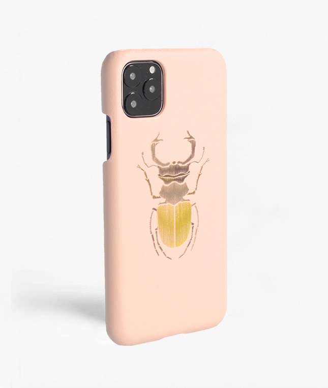 iPhone 11 Pro Max Hülle Beetle Calf Dusty Pink