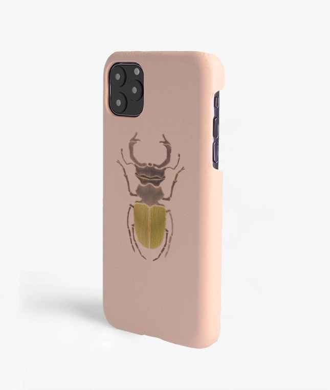 iPhone 11 Pro Max Hülle Beetle Calf Dusty Pink