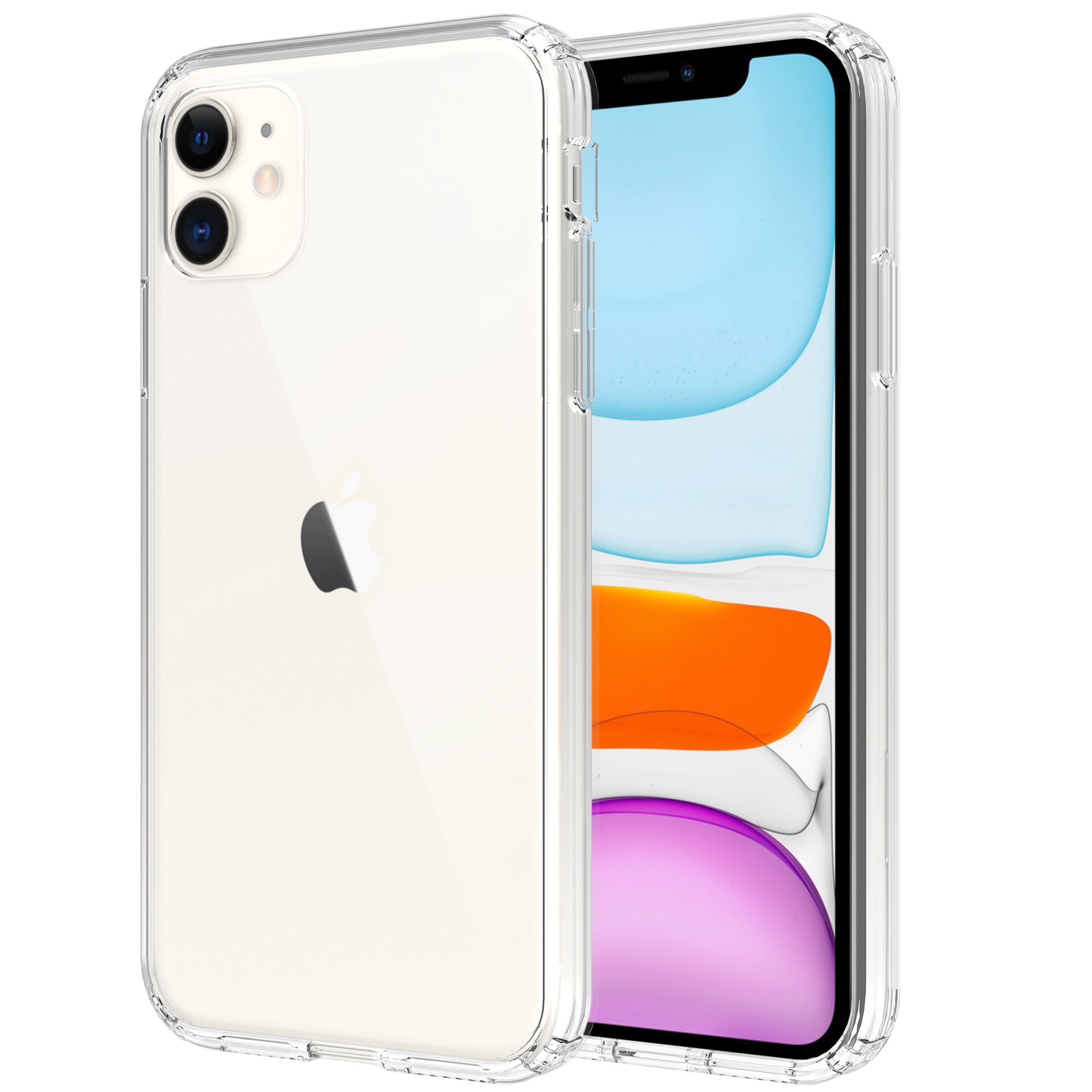 iPhone 11 Hybrid-Hülle durchsichtig