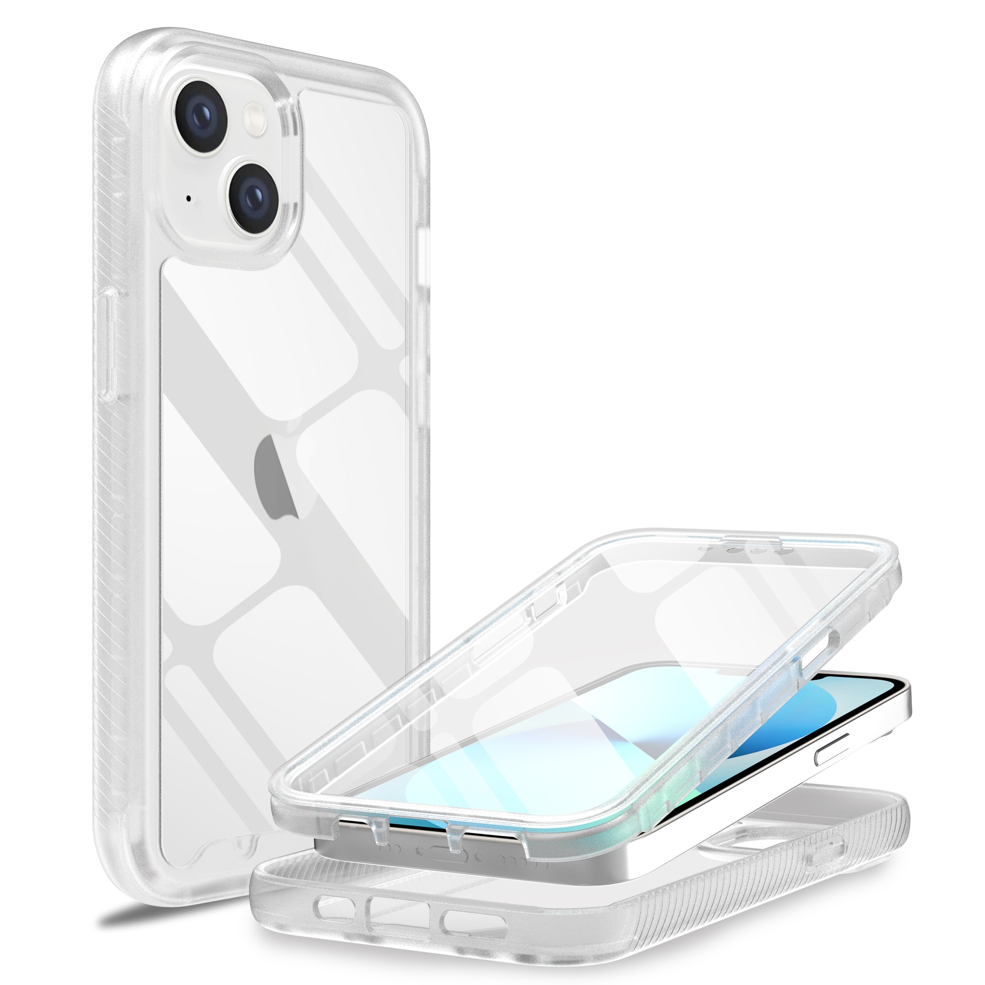 iPhone 13 Mini Full Protection Case Transparent