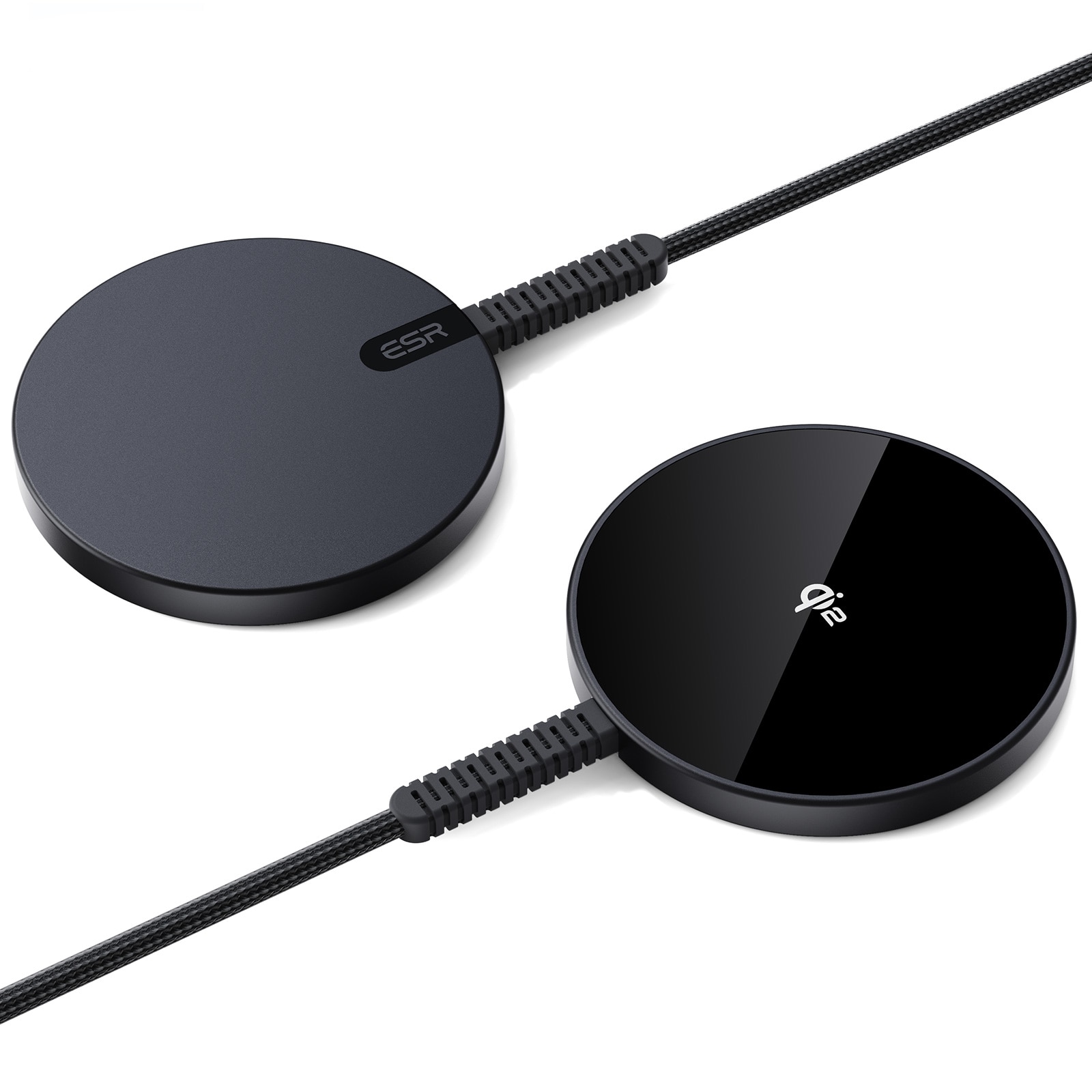 HaloLock Mini Qi2 MagSafe Magnetic Wireless Charger schwarz