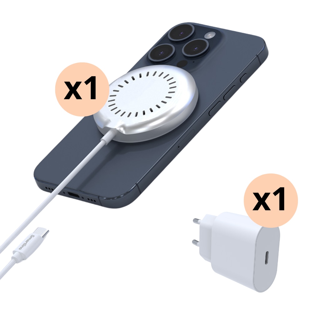 Komplettes MagSafe-Ladegerät  für iPhone 12 Pro Max - Smartline