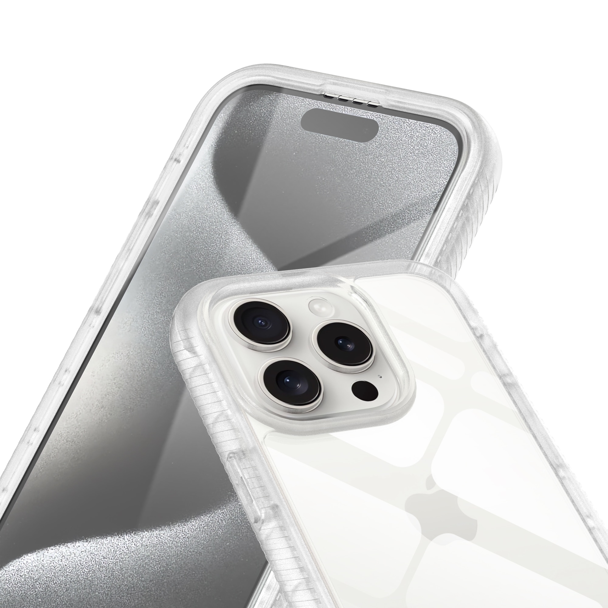 iPhone 15 Pro Full Protection Case durchsichtig