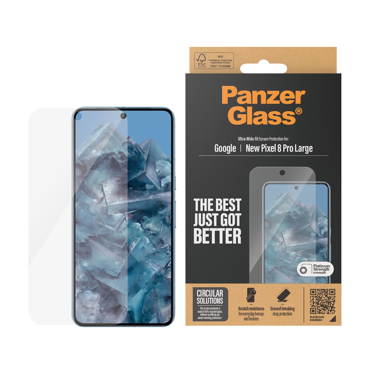 Google Pixel 9 Pro XL Displayschutz Ultra Wide Fit