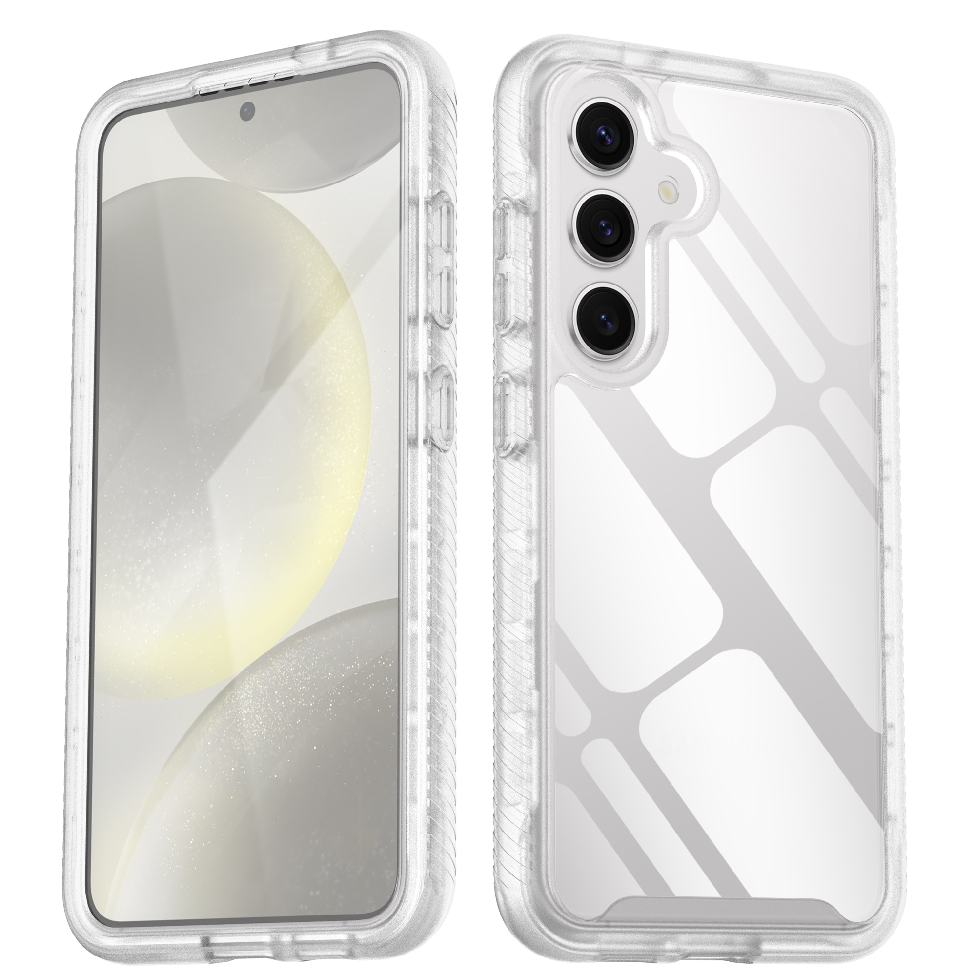 Samsung Galaxy S25 Plus Full Protection Case Transparent