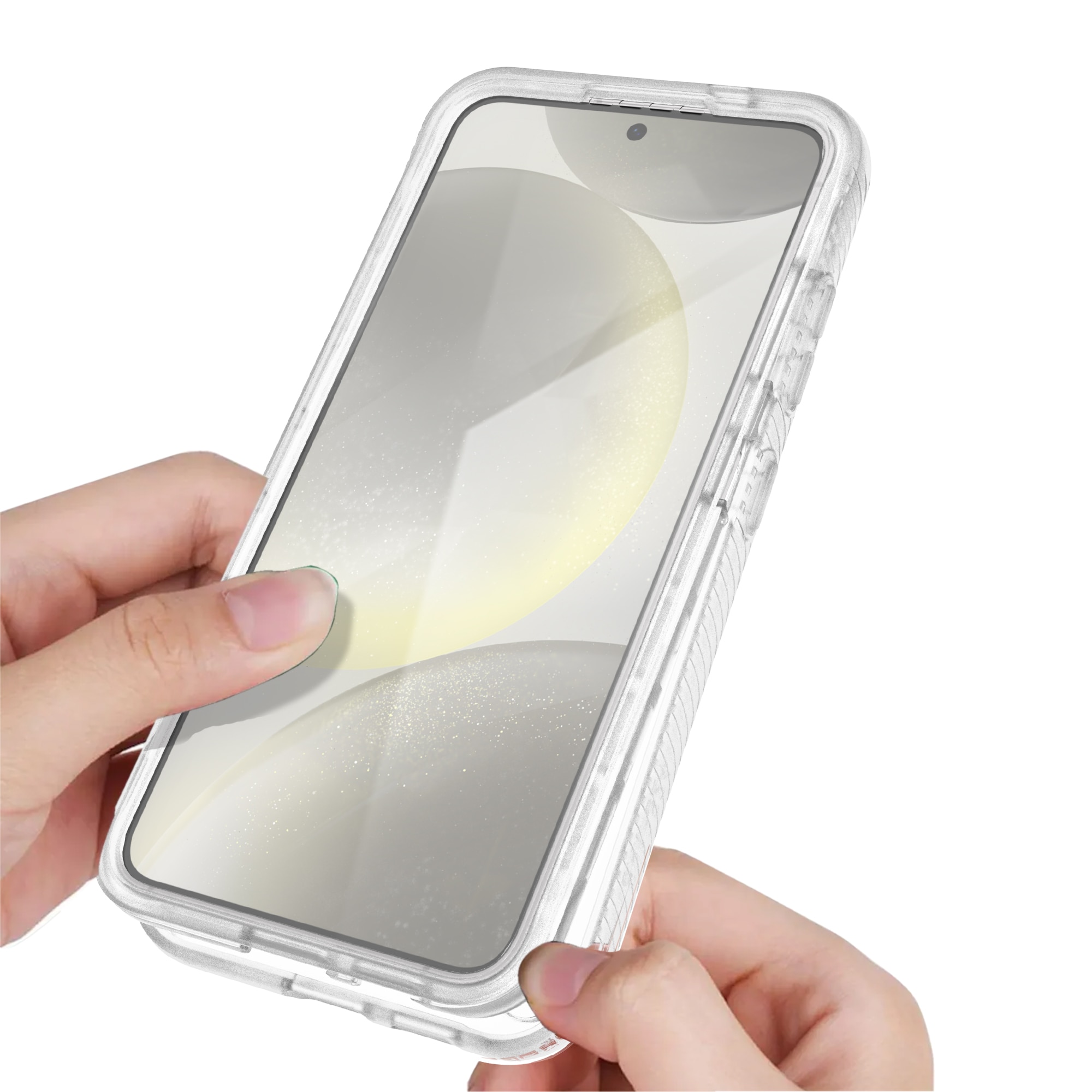 Samsung Galaxy S25 Full Protection Case Transparent