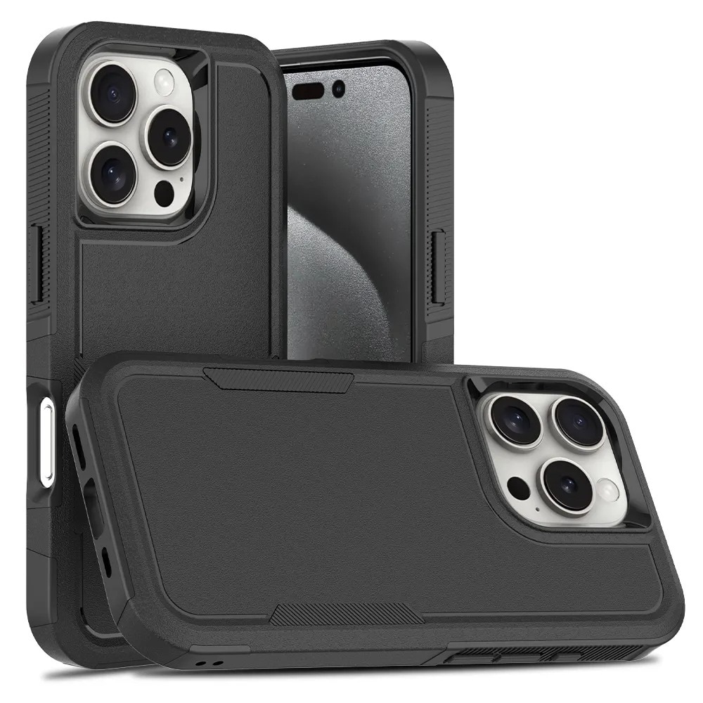 iPhone 16 Pro Max Off-road Hybrid-Hülle schwarz