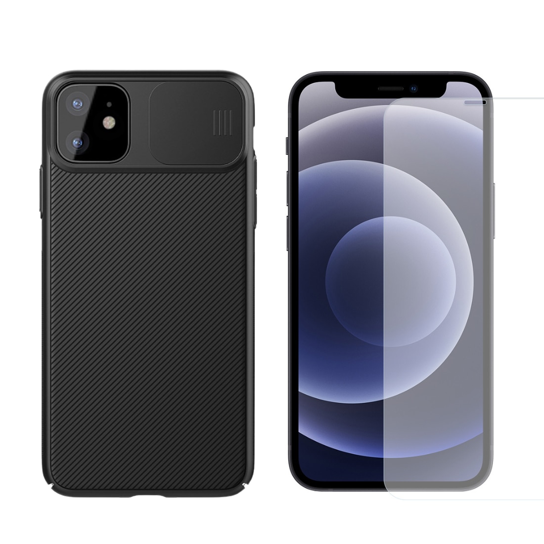 iPhone 11 Kit mit CamShield Hülle und Displayschutz