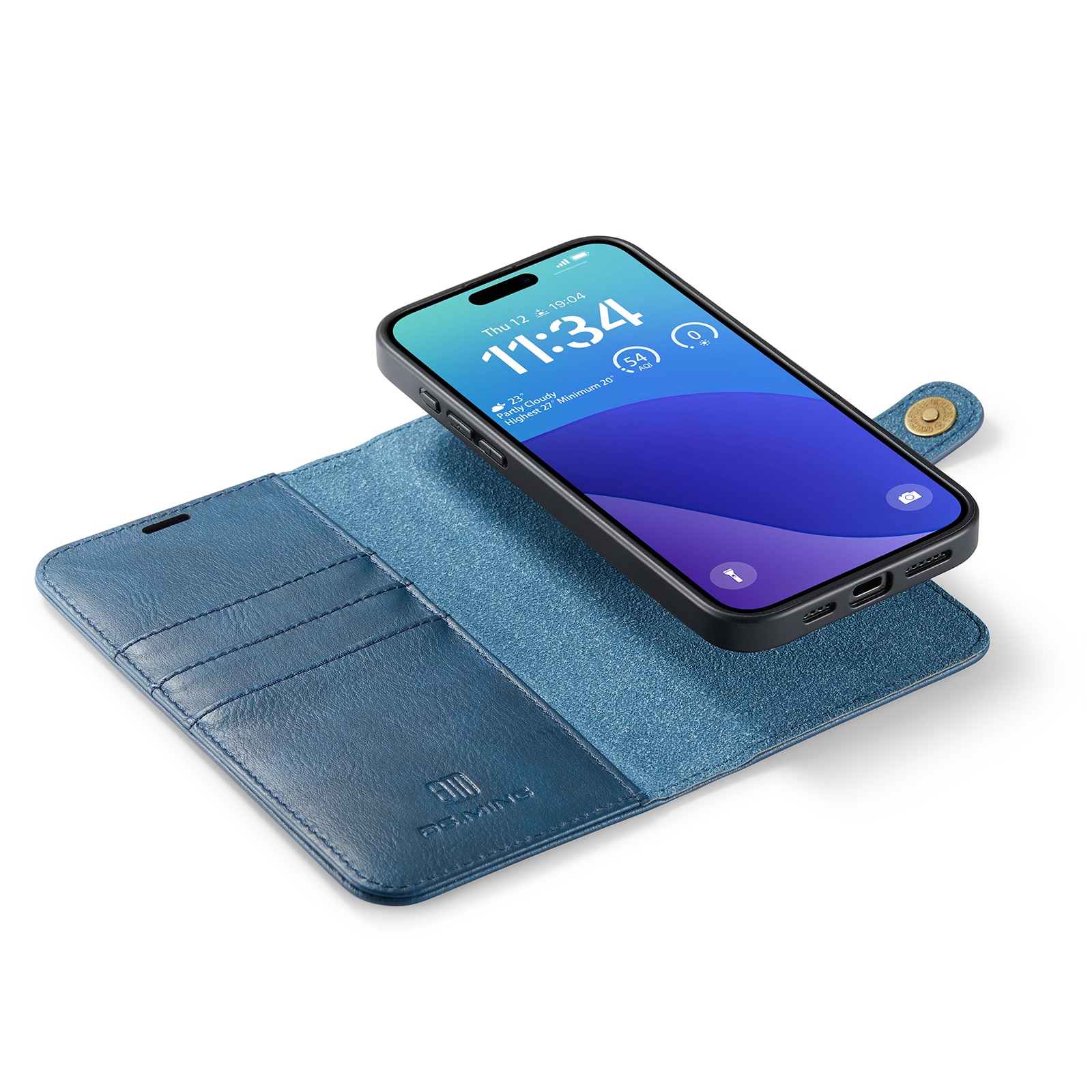 Handytasche Magnetische iPhone 16 Pro Blue