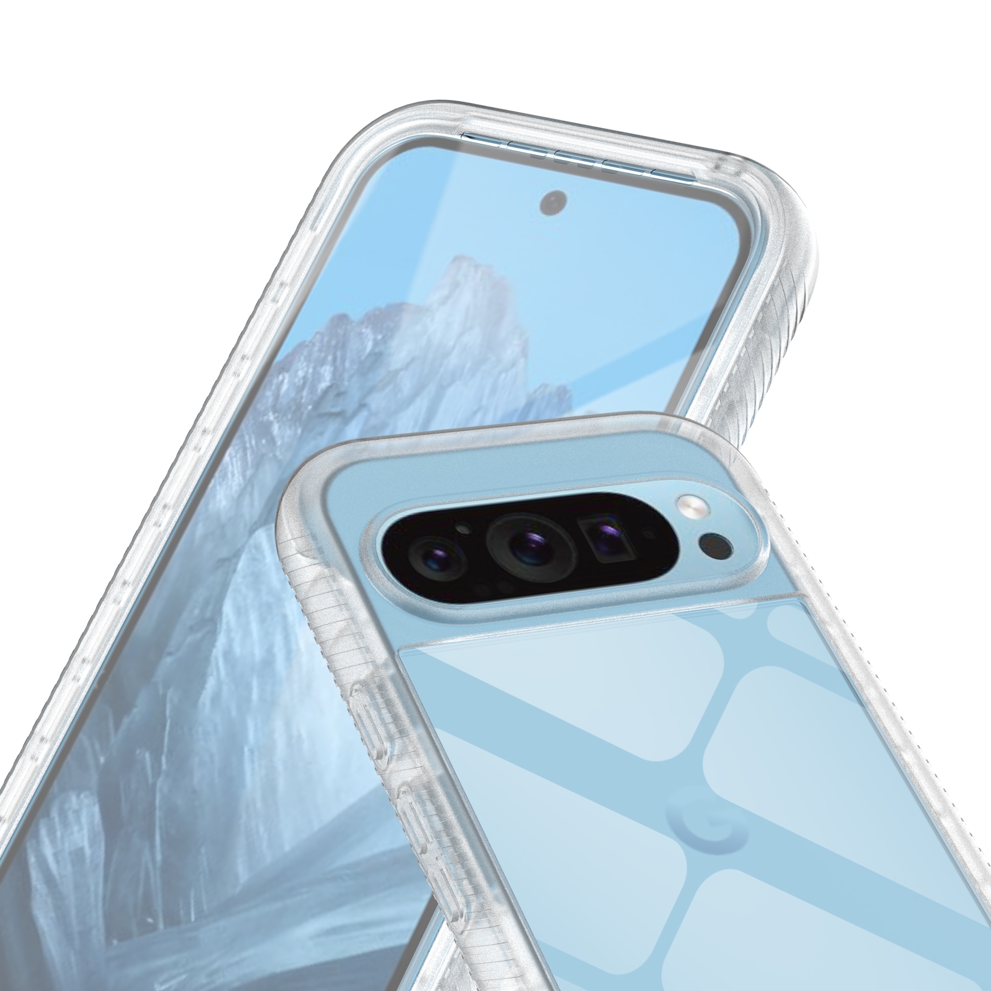 Google Pixel 9 Pro Full Protection Case durchsichtig