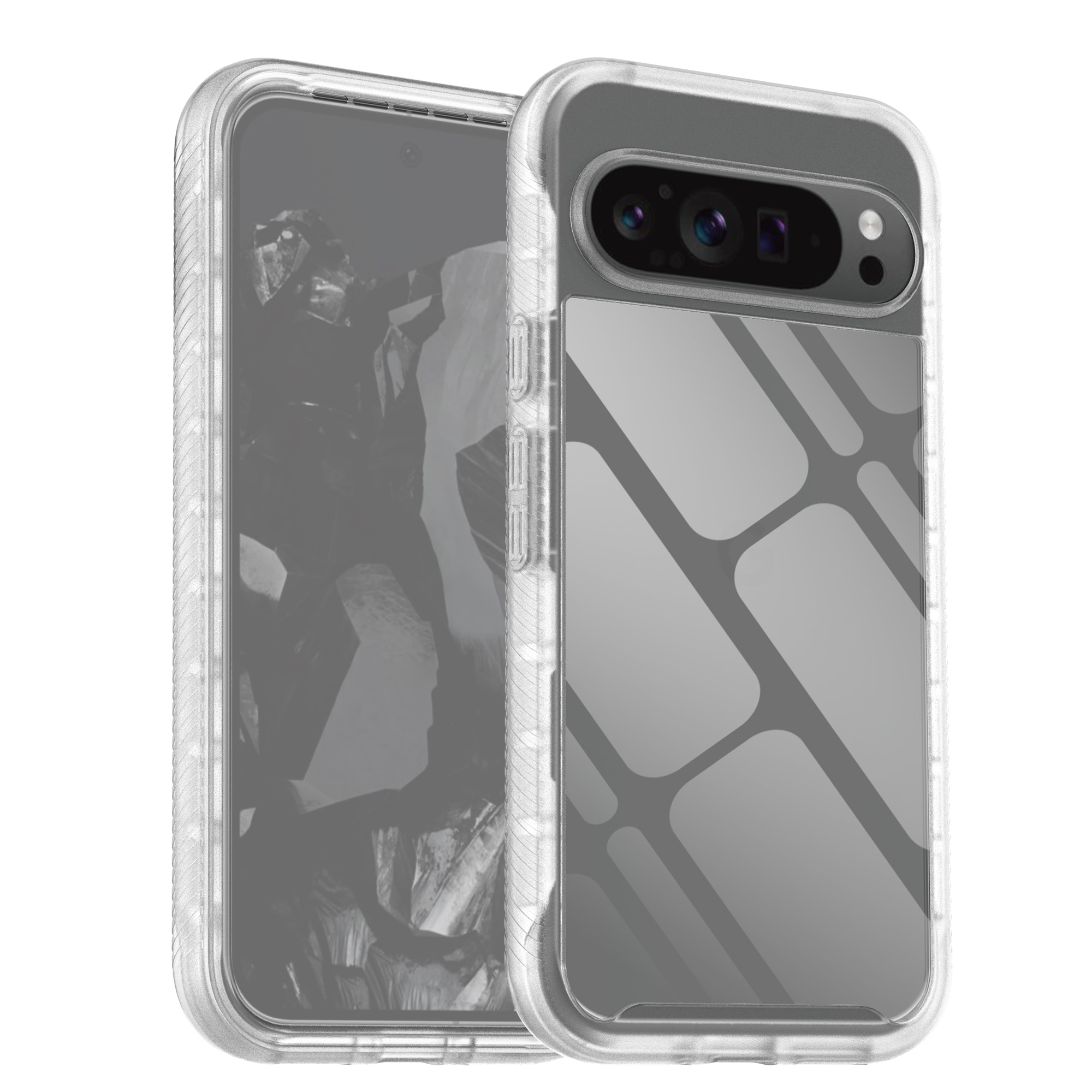 Google Pixel 9 Pro XL Full Protection Case durchsichtig