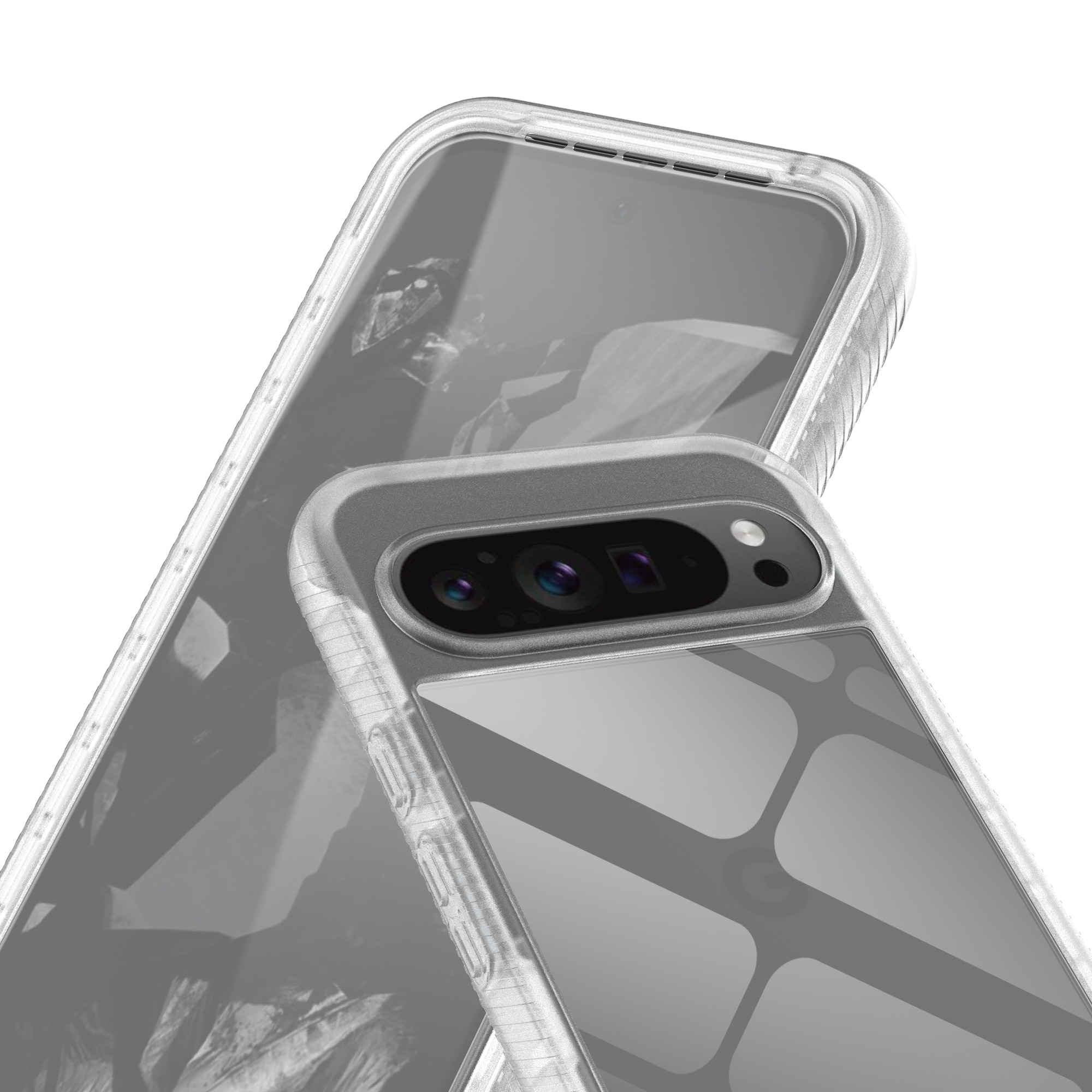 Google Pixel 9 Pro XL Full Protection Case durchsichtig