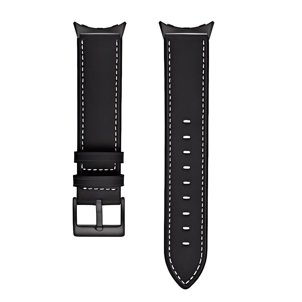 Google Pixel Watch 2 Lederarmband schwarz