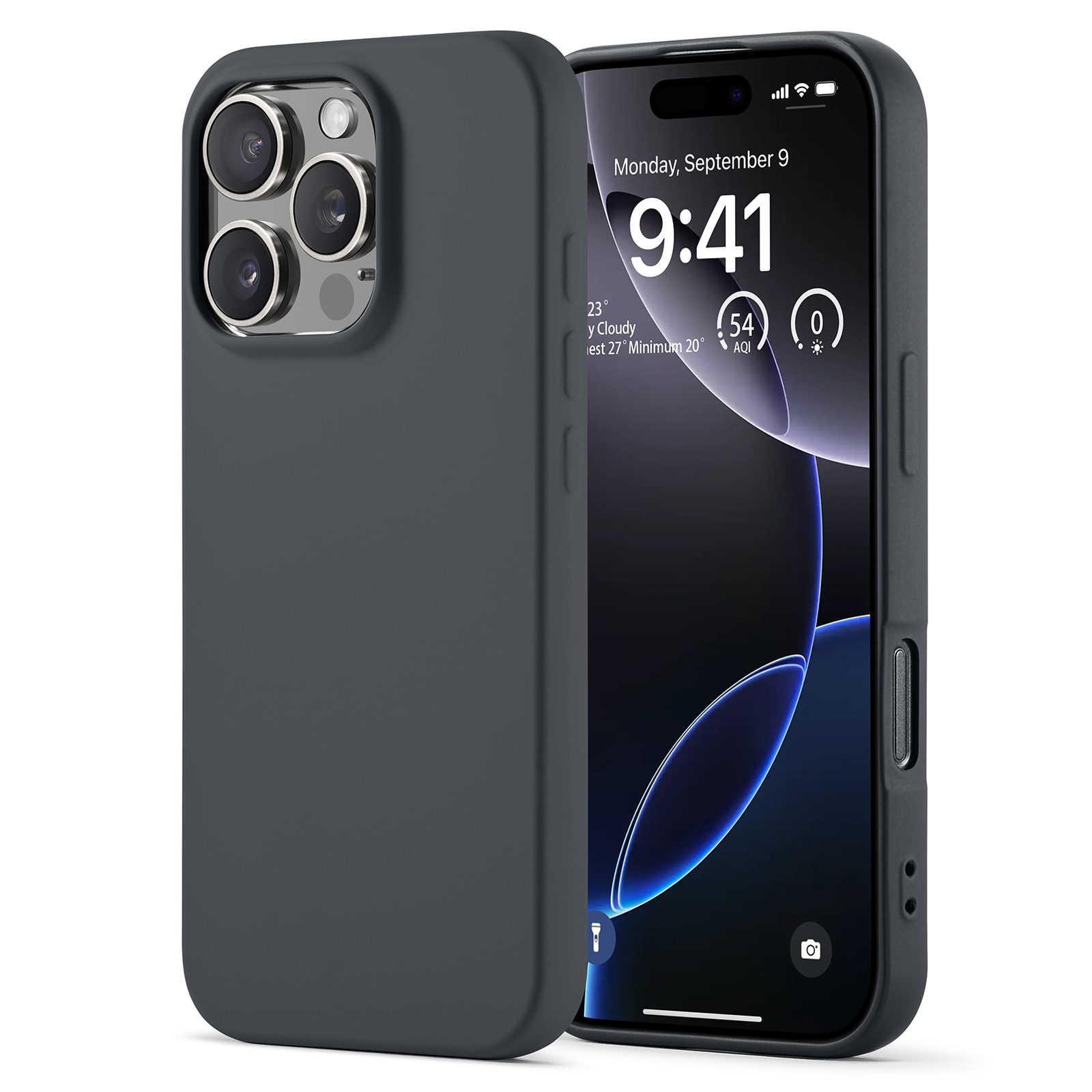 iPhone 16 Pro TPU-hülle Grau