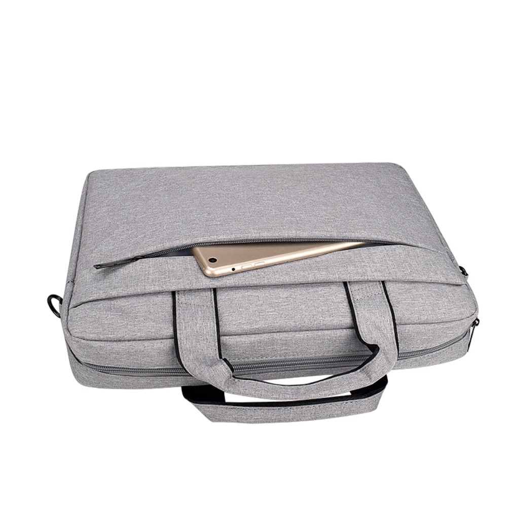 Laptoptasche mit Schultergurt up to 13,3" grau