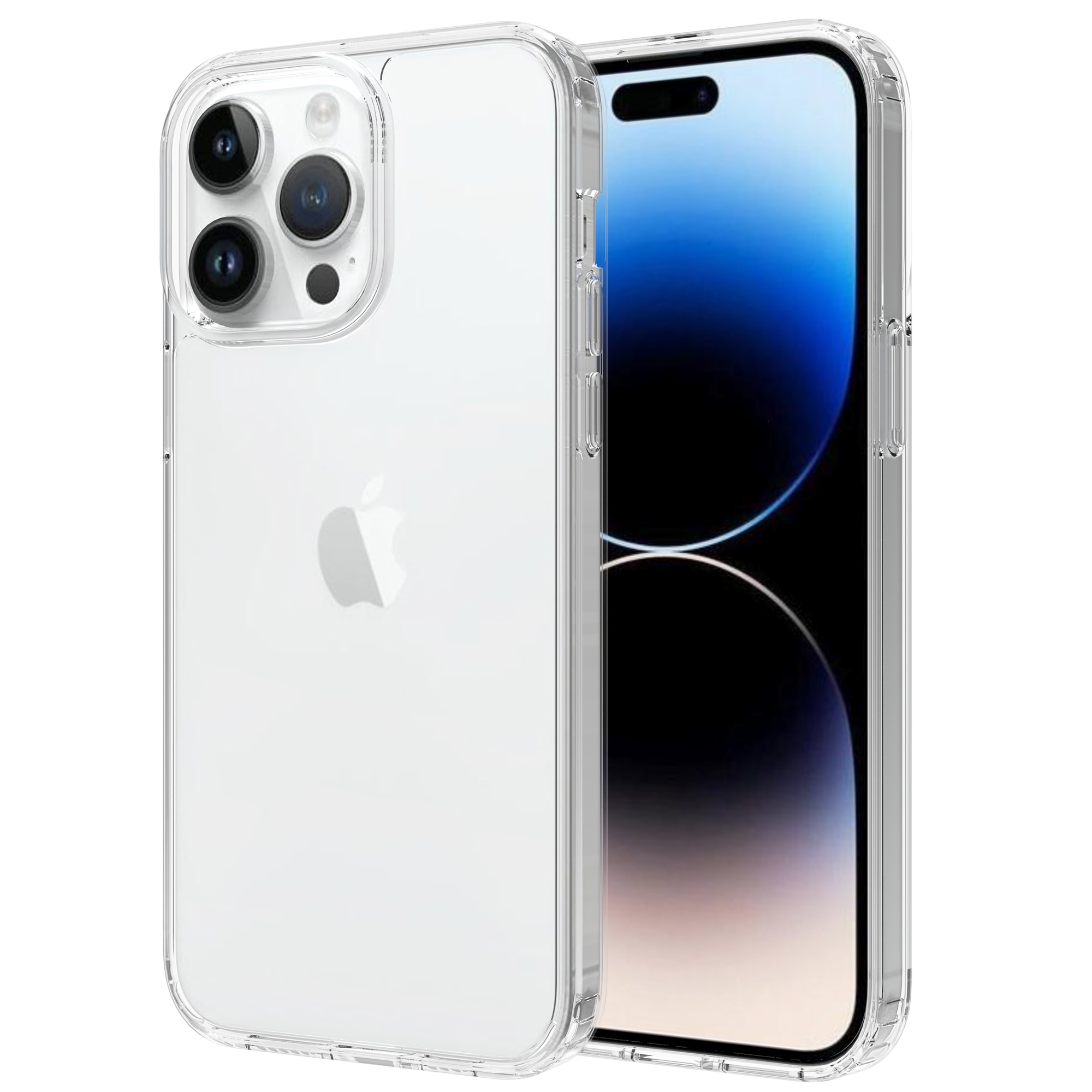 iPhone 14 Pro Hybrid-Hülle durchsichtig