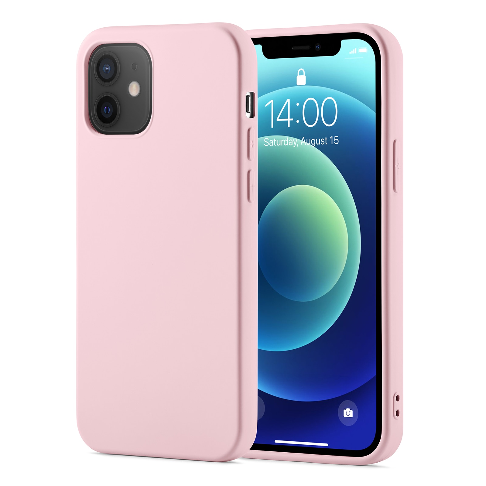 iPhone 12/iPhone 12 Pro TPU-hülle rosa