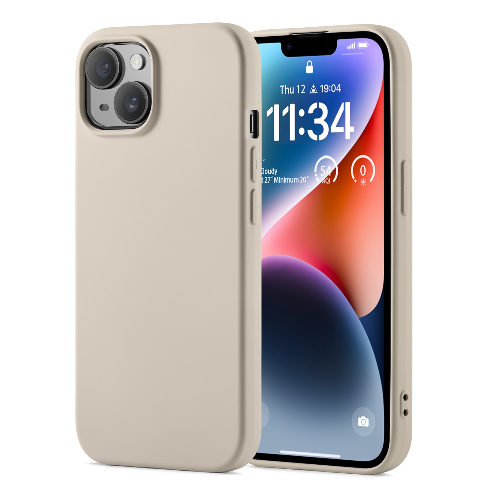 iPhone 13 TPU-hülle Beige