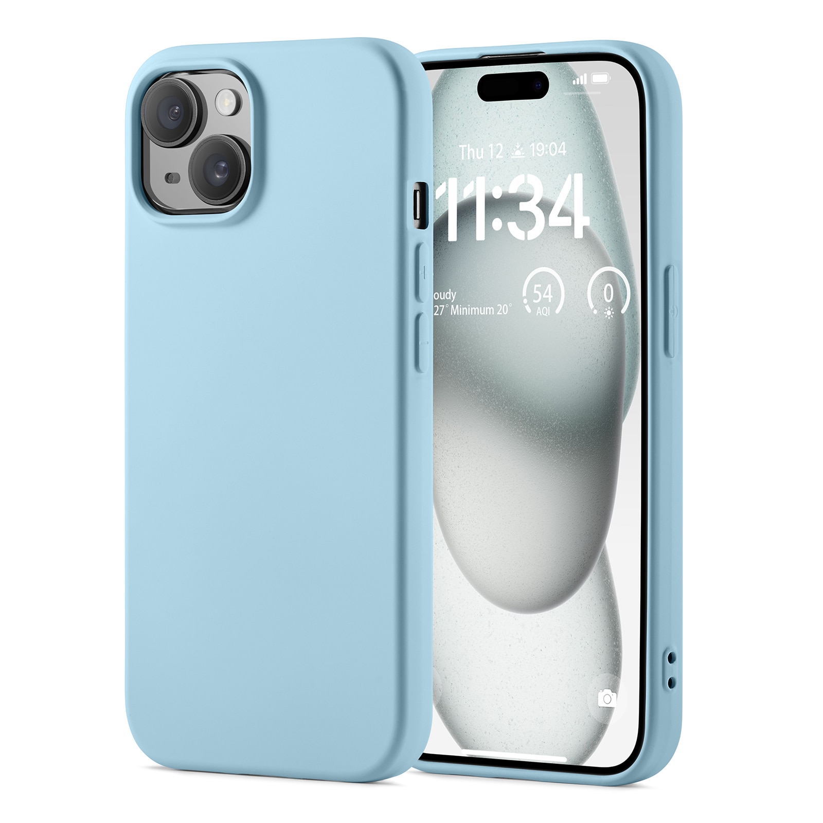 iPhone 15 TPU-hülle Blau