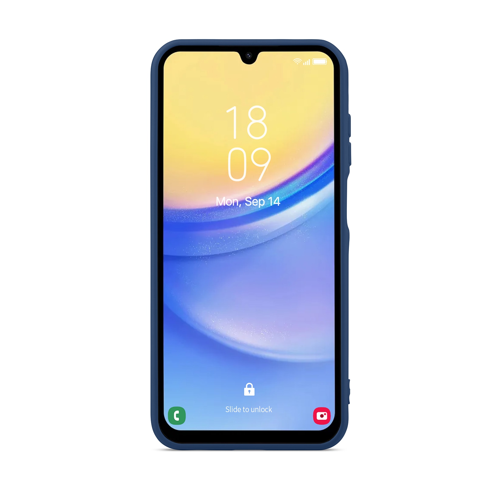 Samsung Galaxy A15 TPU-hülle dunkelblau