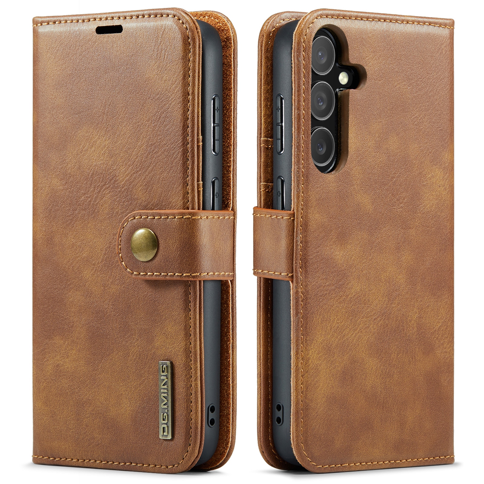 Handytasche Magnetische Samsung Galaxy S25 Cognac