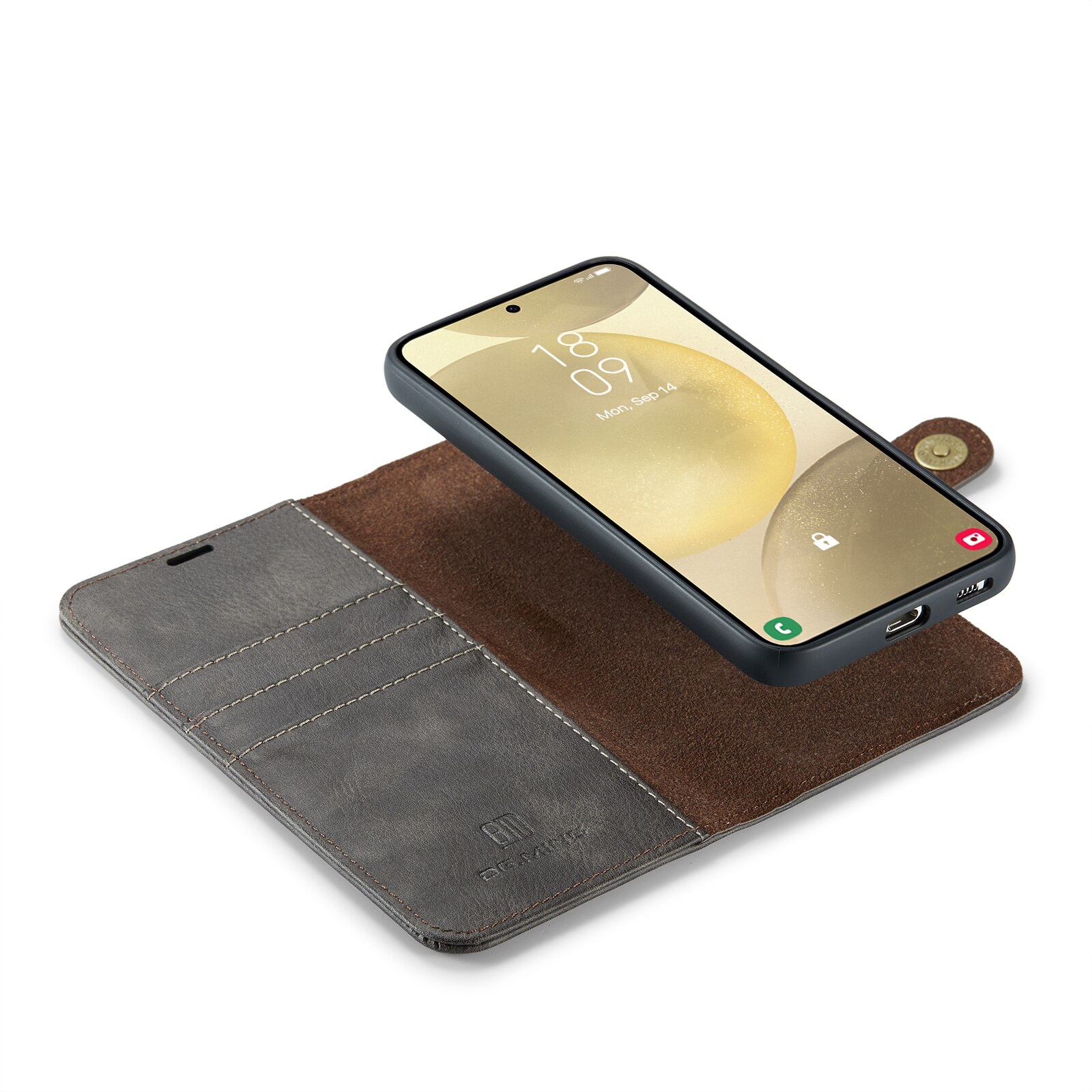 Handytasche Magnetische Samsung Galaxy A56 Cognac