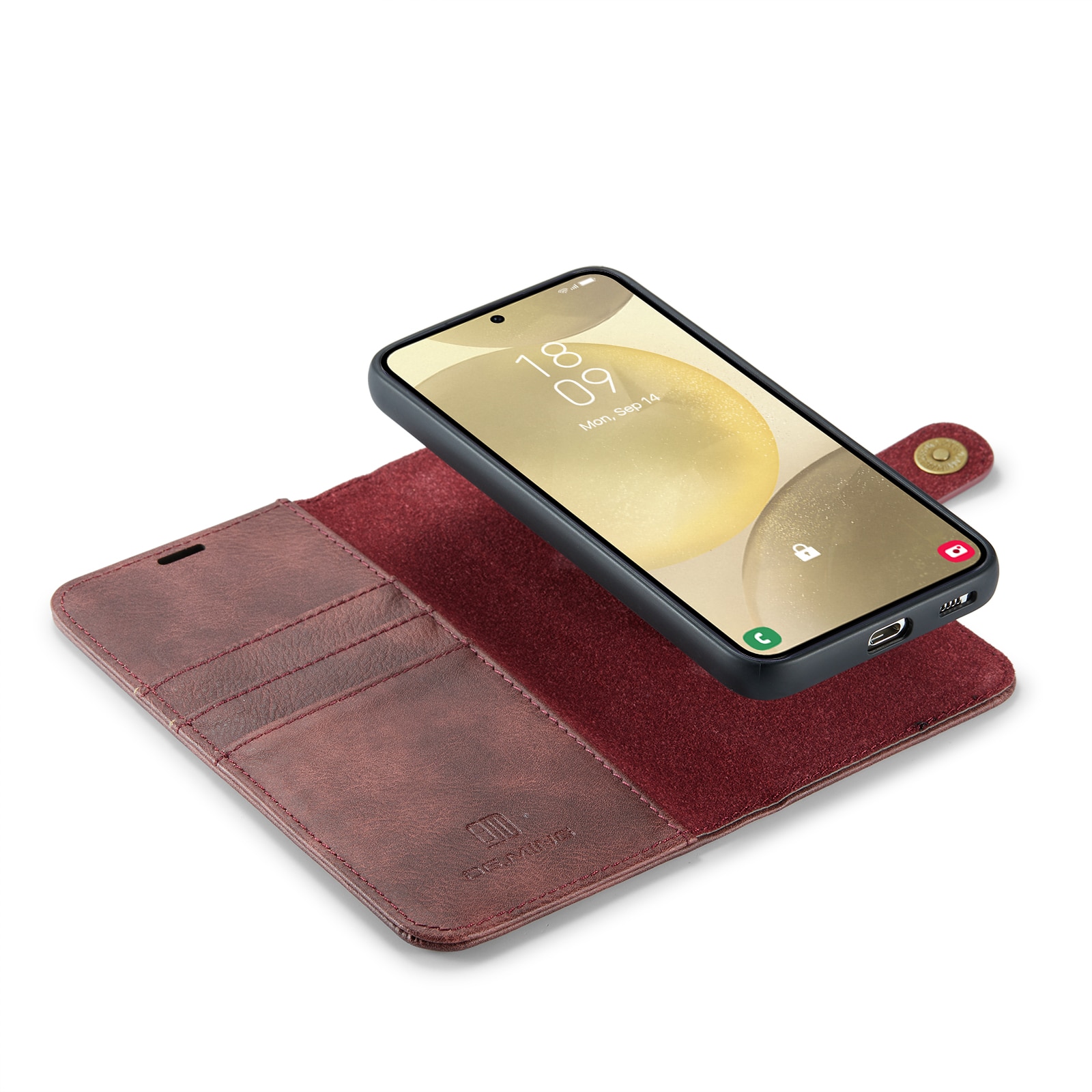 Handytasche Magnetische Samsung Galaxy A56 Cognac