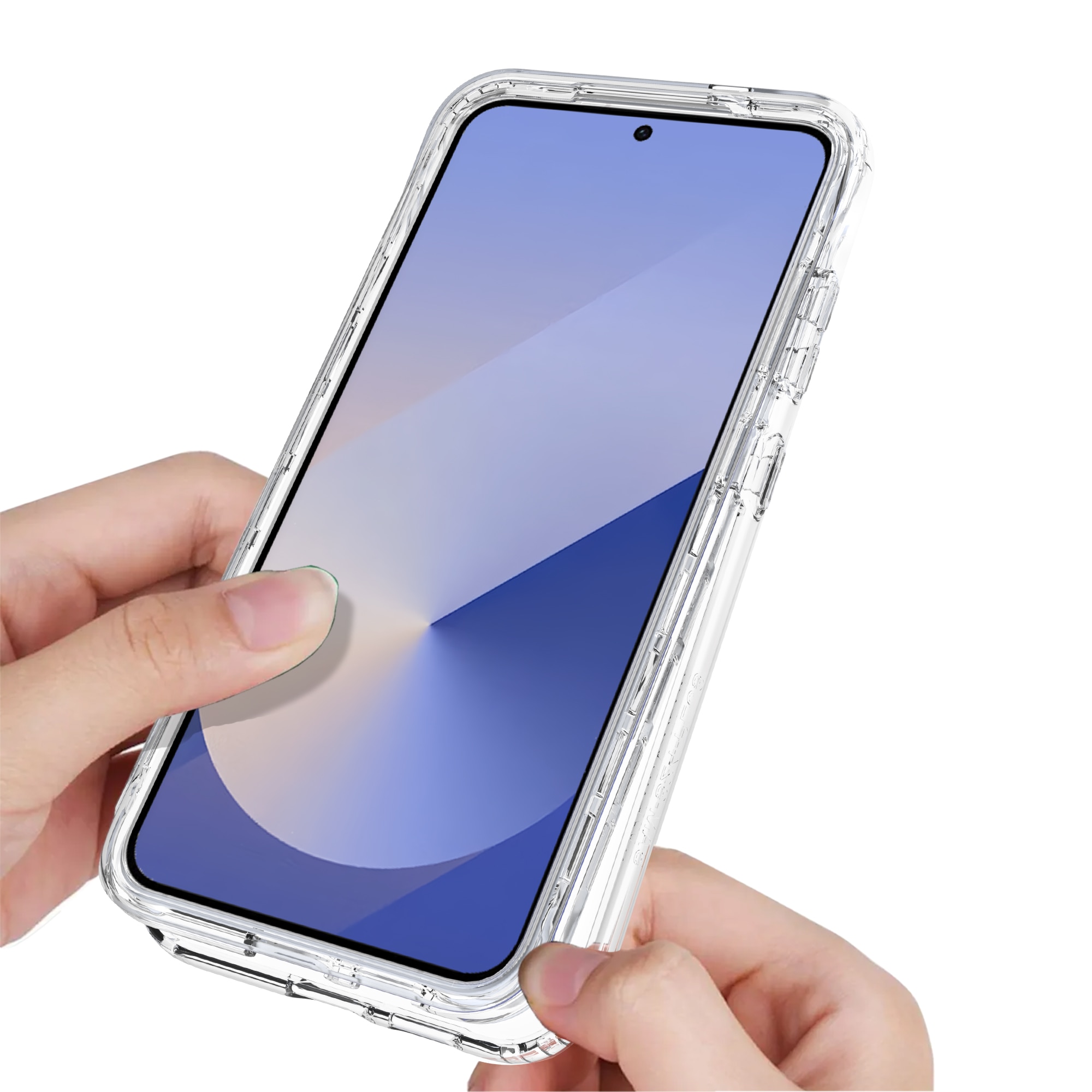 Samsung Galaxy S25 Plus Full Cover Hülle durchsichtig