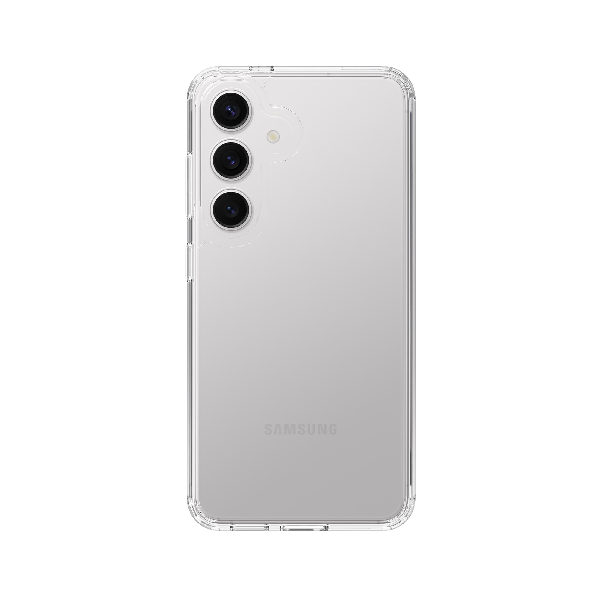 Samsung Galaxy S25 Hybrid-Hülle durchsichtig