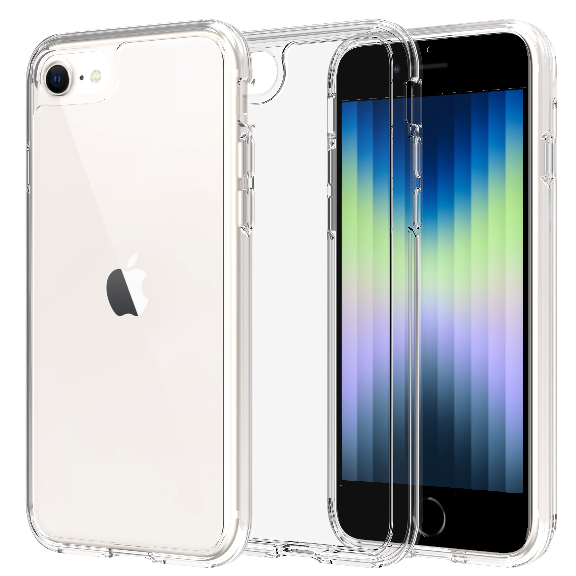 iPhone 7 Hybrid-Hülle durchsichtig