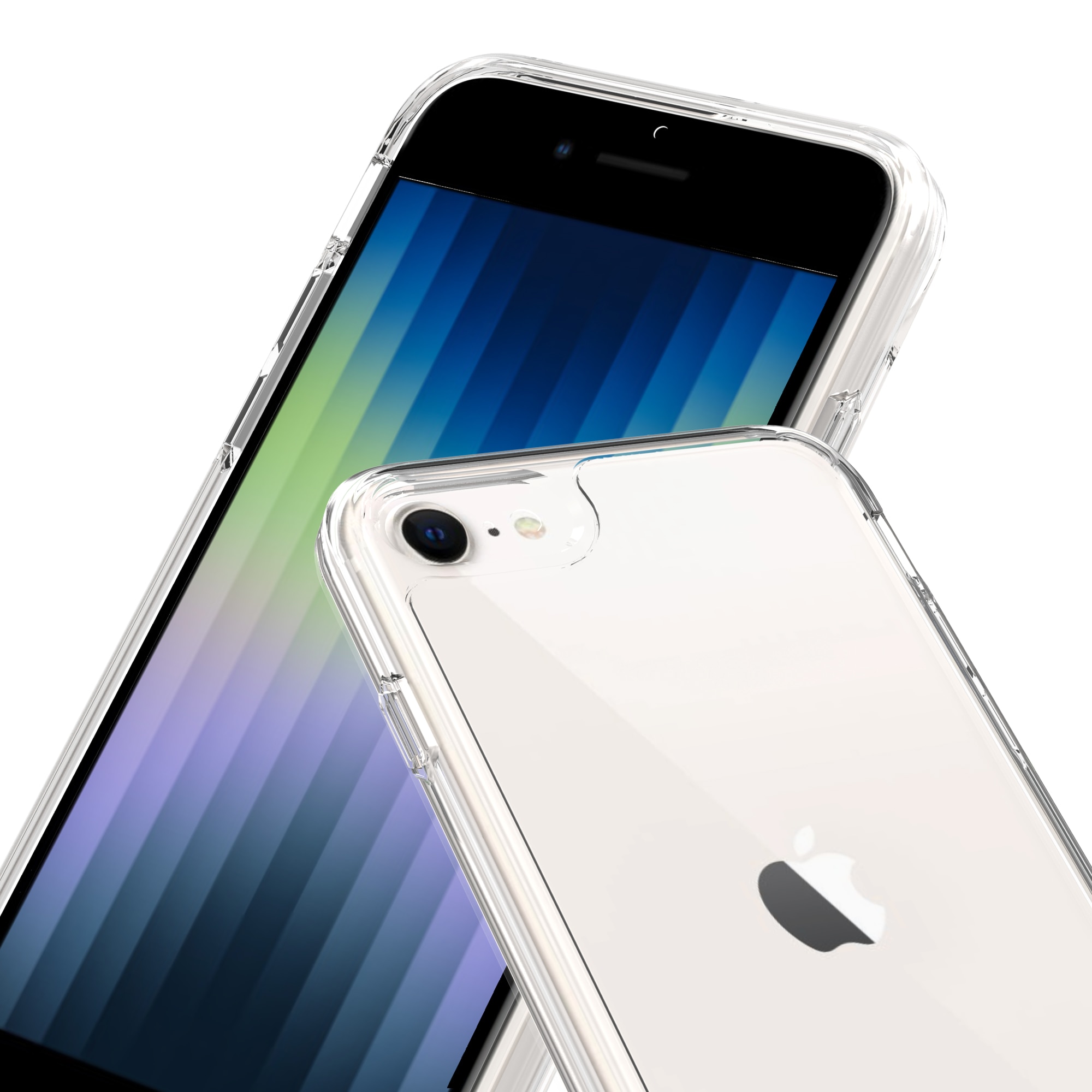 iPhone 7 Hybrid-Hülle durchsichtig