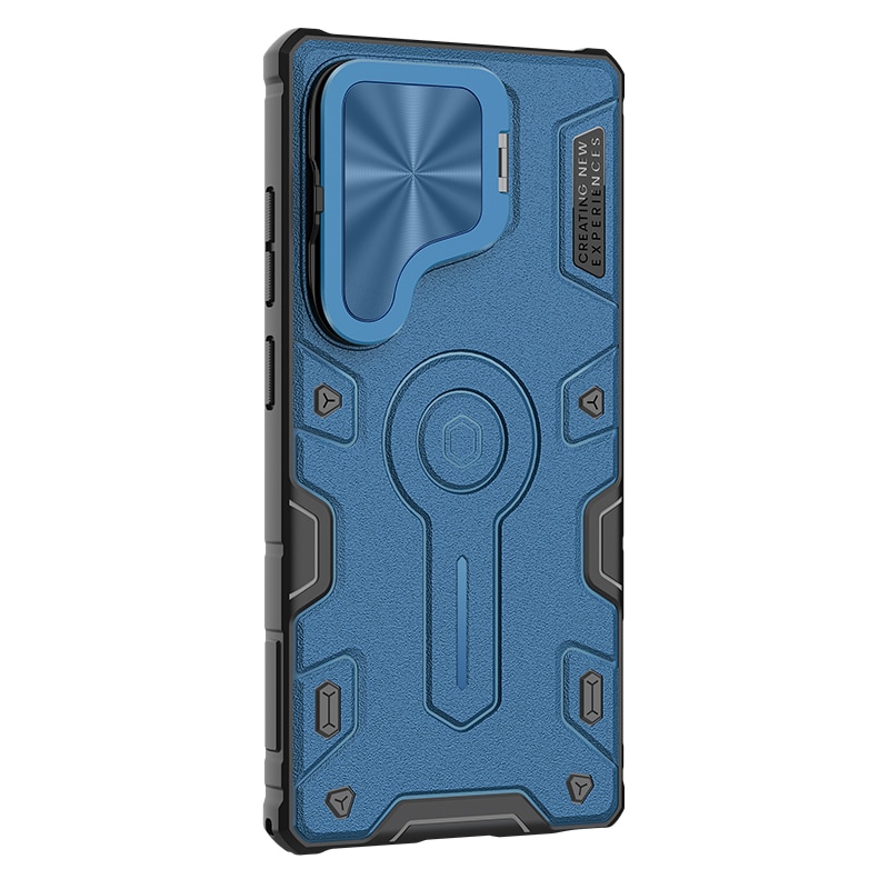 CamShield Armor Prop MagSafe Hülle Samsung Galaxy S25 Ultra blau