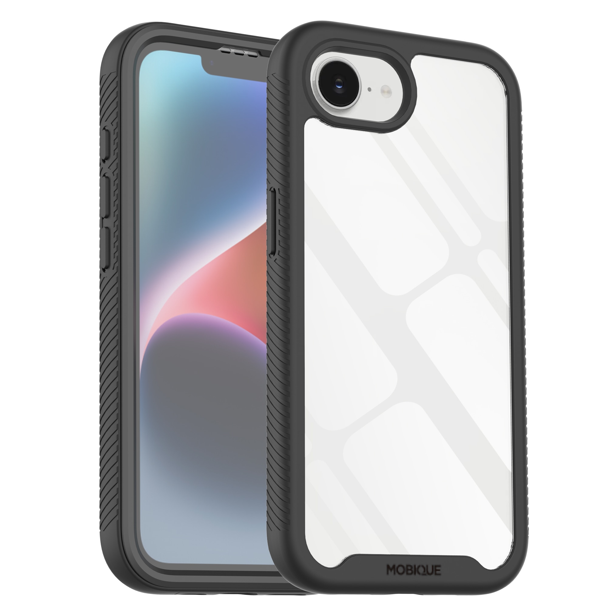 iPhone 16e Full Protection Case Schwarz