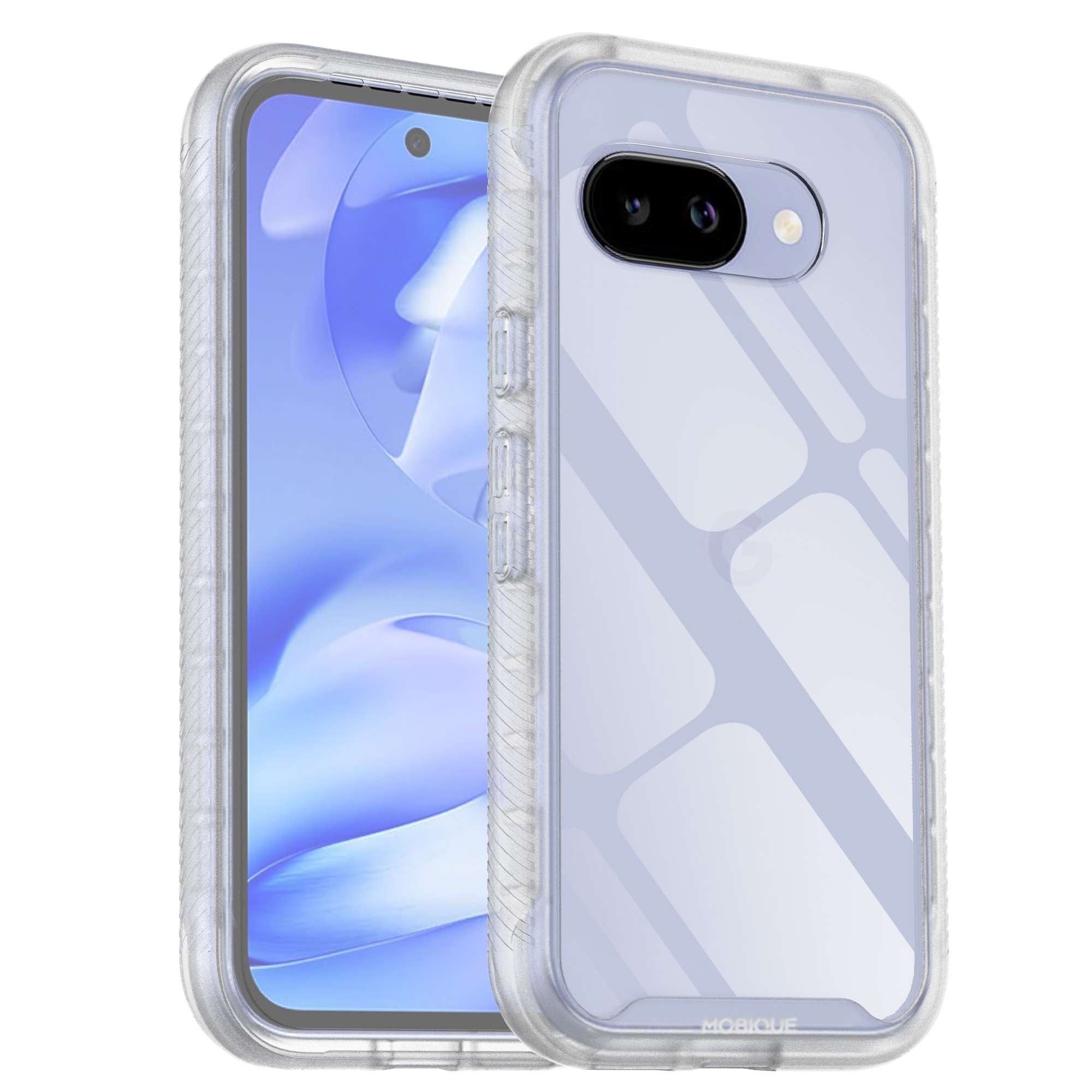 Google Pixel 9a Full Protection Case Transparent