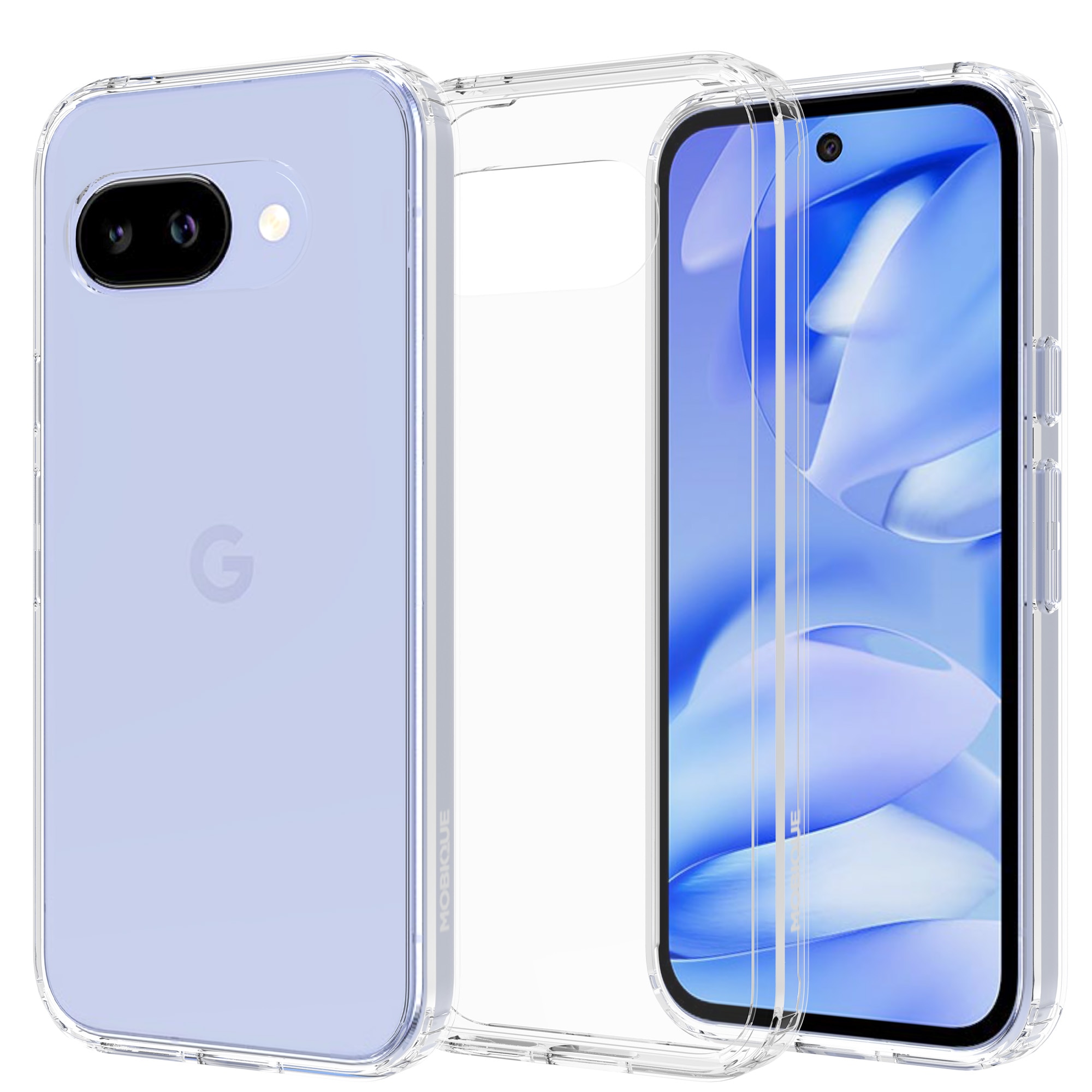 Google Pixel 9a Hybrid-Hülle Transparent