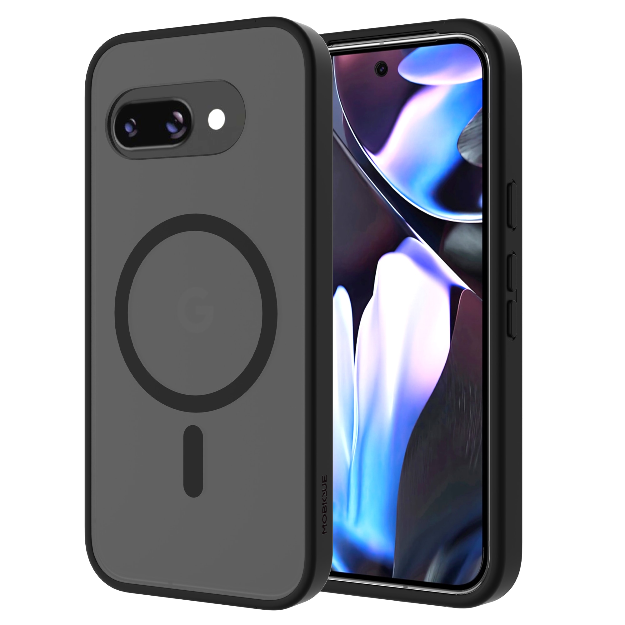 Magnetic Hybrid Hülle Google Pixel 9a Frosted Black