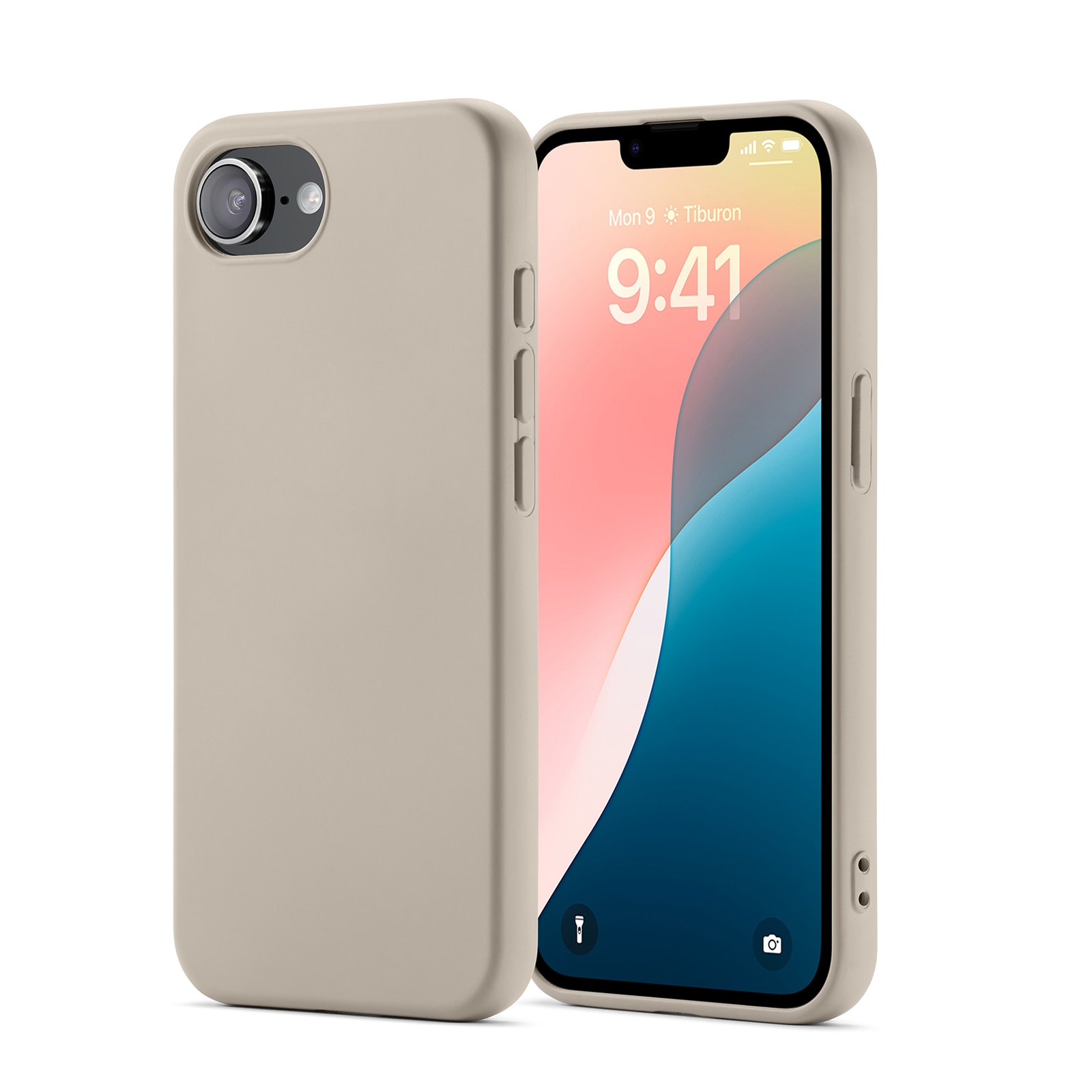 iPhone 16e TPU-hülle Beige