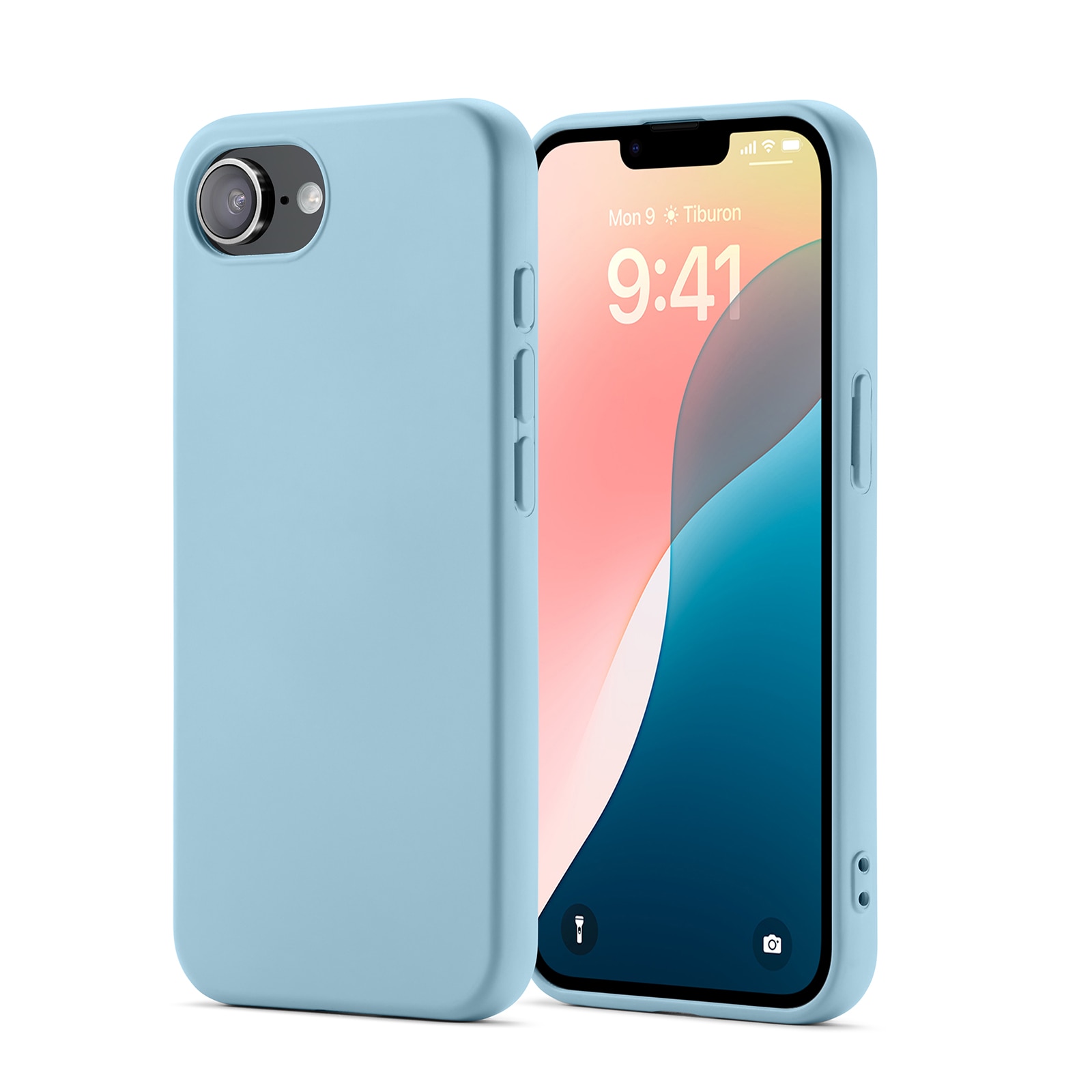 iPhone 16e TPU-hülle Blau