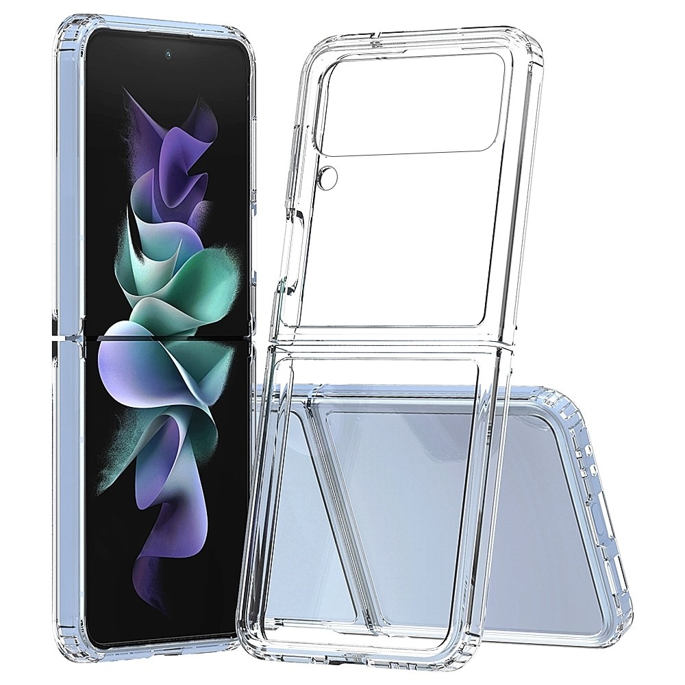 Samsung Galaxy Z Flip 4 hybride Handyhülle Crystal Hybrid, durchsichtig