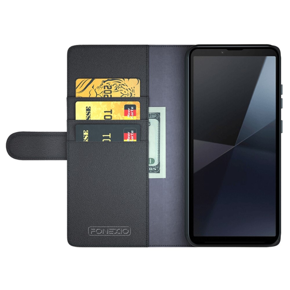 Sony Xperia 10 VI Kit mit Handytasche und Displayschutz-Panzerglas