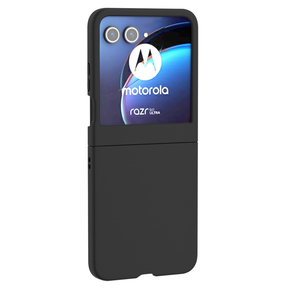 Motorola Razr 50 Gummierte Hardcover schwarz